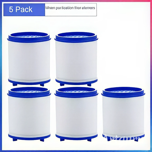 5 recambios de cartucho de filtro